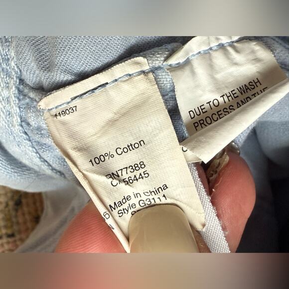 Madewell x Where I Was From Light Wash Denim Cut Off Shorts Women’s Size 28 - Picture 5 of 5